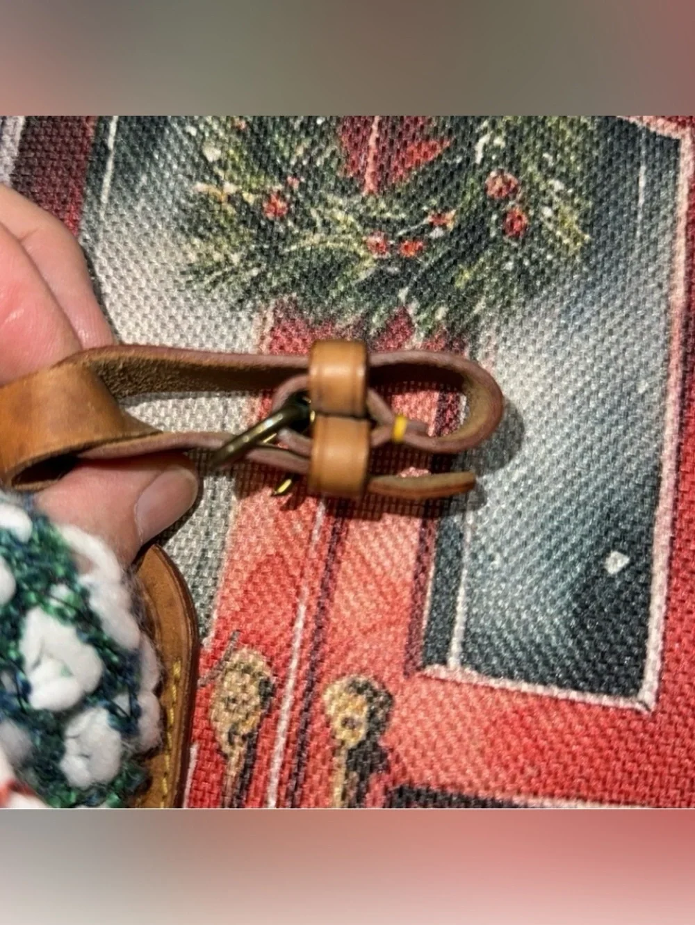Authentic - 1 - LOUIS VUITTON Vachetta Luggage Tag Poignet.price for one
